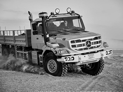 Así es el nuevo camión off road Mercedes-Benz Zetros